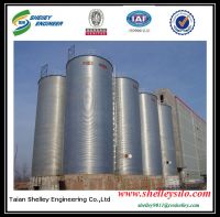 5000t flat bottom steel silo for grain storage