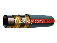 Steel wire braided hydraulic hose