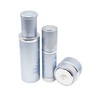 2017 new product cosmetic bottles and jars set manufacturer