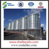 Galvanized steel grain storage silos for sales