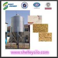 Galvanized chicken feed pig feed grain silo