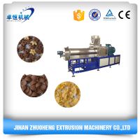 Electric automatic cereal corn flakes making machine