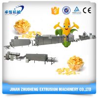 Hot Sale Twin Screw Extruder Corn Flakes Breakfast Cereal Making Machine