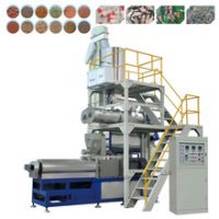 Fish fingerlings feed pellet extrusion machine