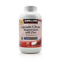 Kirkland Calcium Citrate Magnesium and Zinc 