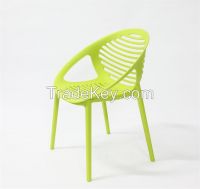 Modern Design Colorful PP Restaurant Plastic Chair in Dining Chair