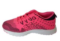 Hot Sale Custom Sport Shoes and Sneakers Comfortable Bright Colour Flyknit Upper Shoes