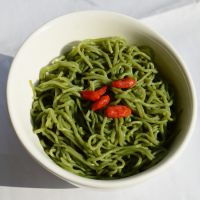 Vegan Konjak Spaghetti Konjac Pasta Shirataki Noodles Spinach Noodle