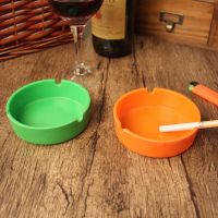 Round shaped plastic melamine ashtray for sale