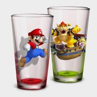 SUPER MARIO PINT GLASS SET