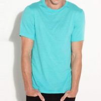 2018 Men comfortable soft cotton solid color  fashion T-shirts