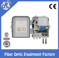 Hot Sale 1*16 Core Plastic Material Outdoor Fiber Optic Distribution Box , FTTH box , FTTH distribution box