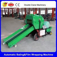 CE & SGS certificated automatic corn silage baler machine