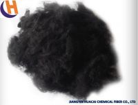 2.5D*51MM Black polyester staple fiber