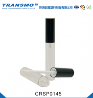 8.5ml empty plastic clear lip gloss tube with lip applicator