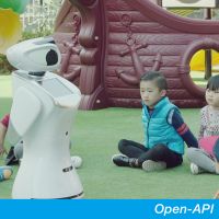 Sanbot home and kindergarten use humanoid intelligent learn educational robotics