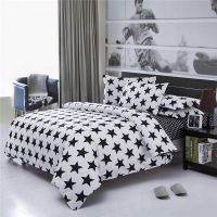 Cheap 3PCS and4 PCS Light Weight Reversible Microfiber Polyester Duvet Cover Quilt Cover and Bed Sheet Bedding Set