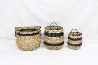 Water hyacinth storage basket - SD20272A-3MC