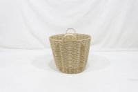 Household Handwoven Paper Rope Basket - CH4411A-1BR