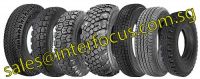 Truck and Bus tyres: 10.00R20, 11R22.5, 315/80R22.5, 12.00R24