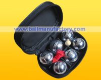 sell 32mm kids boules ball small petanque set for Children toy ball