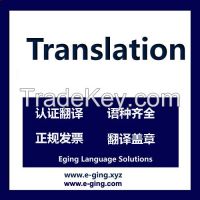 Visa Document Translation