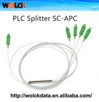 1x4 plc splitter 900um steel tube type fiber optic splitter gpon splitter OEM with reasonable price
