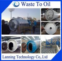 Pp, Pe Plastic Recycling Pyrolysis Plant To Fuel Oil