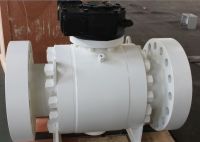 CAST TRUNNION BALL VALVE-TWO PIECE BODY