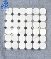 Sale standard size lotus mosaic tiles like pebble for bathroom