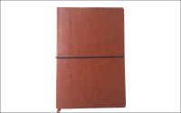 Custom Printed Brown Travel Journal Notebook