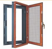 Thermal-break Aluminium Alloy Swing Window Integrated with Screen