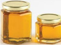 Natural Honey in Glass Jar