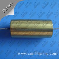 Audio capacitor EMI/RFI filter