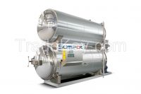 double tank water immersion retort sterilizer/automatic autoclave