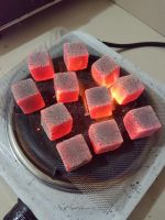 Coconut charcoal cubes