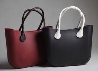 2017 China supplier newest black color eva online shopping bag