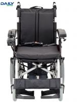 Al Frame Folding Comfortable Power Wheelchair With Different Seat Size