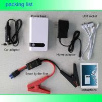 professinal supply 12000ma  jump starter power bank