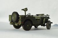New Eaxroys 1:6 Scale 1/4ton Utility Truck Willys Mb Jeep Handmade Metal Model