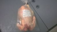 frozen processed whole chicken