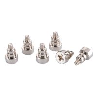Professional Precision Nickel Plated Knurled Thumb Screw For Wood