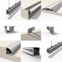 Weterproof aluminum profile used in indoor ground/bathroom ground