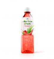 Aloe Vera Drink With Fruit Flavor in 500ml Bottle