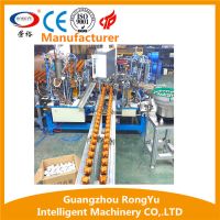 Rotary type LED bulb light semi-automatic assembly line  Made in China