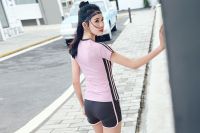 Hot Popular New Design Quick Dry Oem Womens Fitness Clothing Athletic Shirt