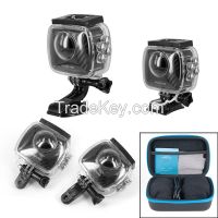 2017 New Magicsee P3 4K 360 degree wifi Camera VR 3D GO Pro Standard V