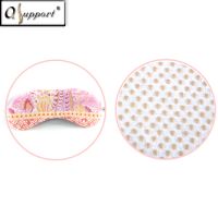 Qsupport Specical Printing Sleep Eye Mask with Anions &amp;amp;amp;amp; FIR-Promotes Blood Circulation, Soothe Fatigue around Eyes