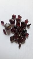 Raw Tourmaline and Red Garnets