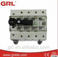  IEC approved 63A 3P 4P red copper busbar isolator switch fuse disconnector